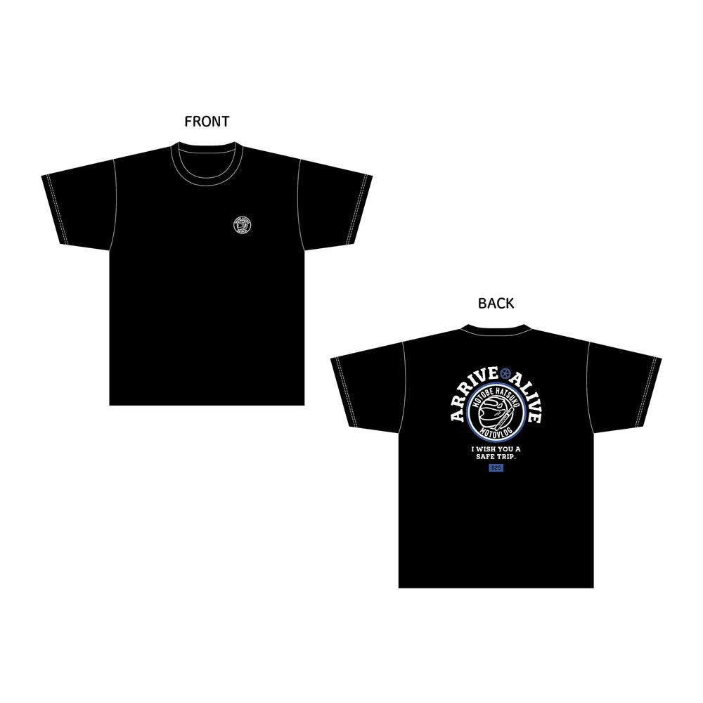 ARRIVE ALIVE_Tシャツ（Black）