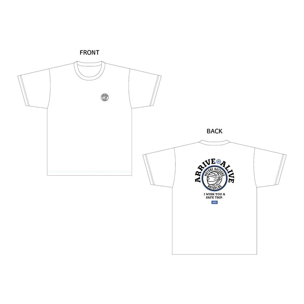 ARRIVE ALIVE_Tシャツ（White）