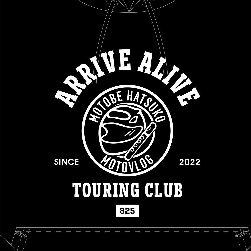 ARRIVE ALIVE_プリントパーカー（Black）