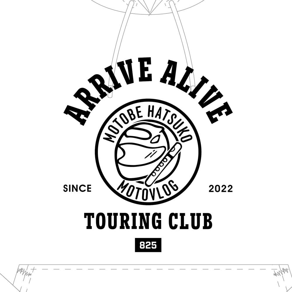 ARRIVE ALIVE_プリントパーカー（White）