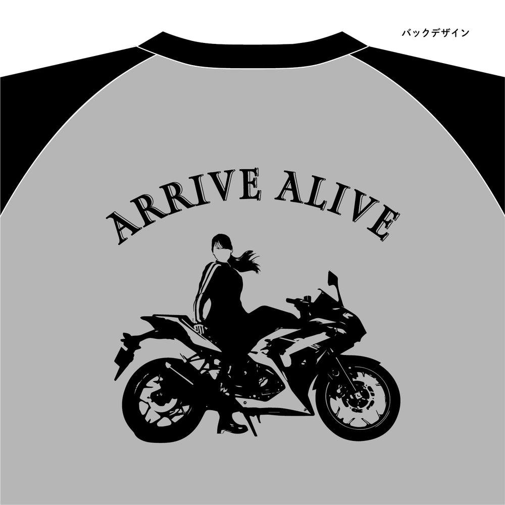 ARRIVE ALIVE_プリントTシャツ_GRAY